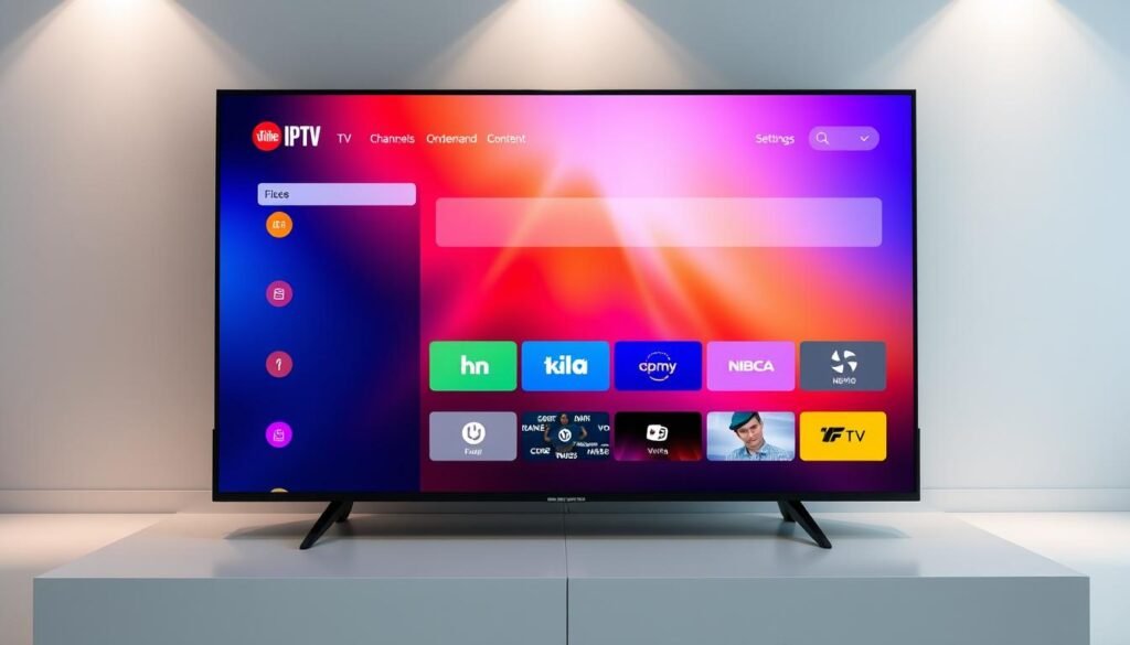 interface utilisateur IPTV Smarters Pro